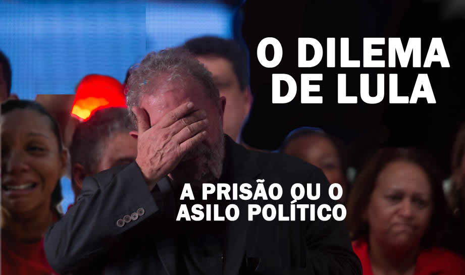 Lula pode buscar o asilo político, agora que do STF inquéritos foram enviados para Moro