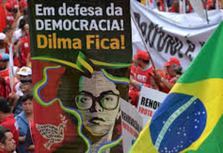 HOJE TEM  "FICA DILMA" Movimentos sociais realizam manifestações contra impeachment em JP e CG