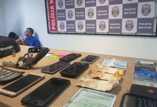 Polícia prende dupla suspeita de praticar assaltos em João Pessoa