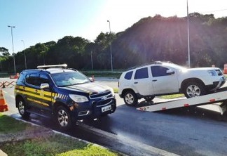 Dupla é presa pela PRF na Paraíba após roubar veículo em João Pessoa