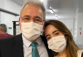 Filha de Marcelo Queiroga sai em defesa do pai e critica mensagens de ódio contra o ministro: "Opinião política supera a humanidade"