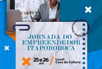 Com apoio da Famup, Jornada do Empreendedor será realizada em Itapororoca