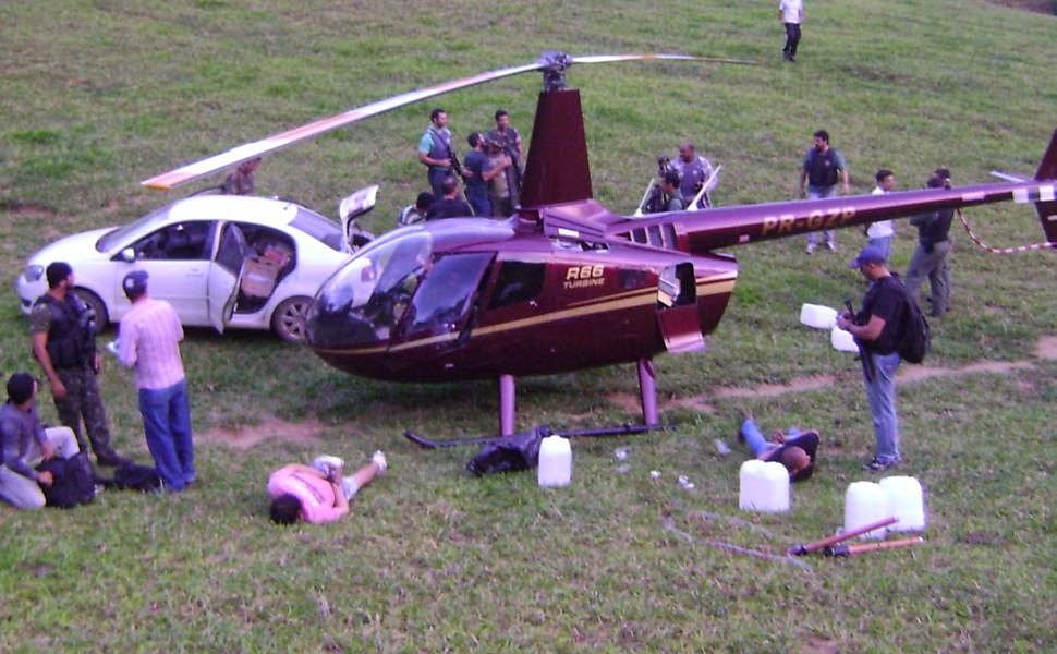 Helicóptero Cocaína