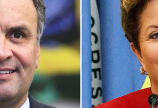 Dilma aparece à frente de Aécio nas pesquisas Ibope e Datafolha