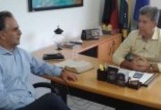 Presidente da Companhia Docas faz visita ao prefeito de Cabedelo