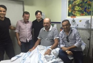 PASSA BEM: Deputado da PB após cirurgia em hospital no Recife