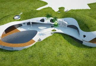 VÍDEO - As incríveis casas infláveis de concreto