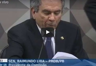 AO VIVO: Assista Comissão Especial do Impeachment com senador paraibano na presidência