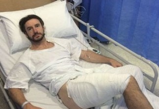 IMAGEM FORTE - Ciclista sofre queimadura grave na coxa após seu iPhone 6 “explodir”