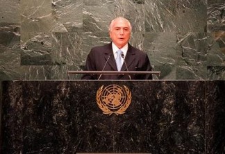 Em discurso na ONU, Temer afirma que o impeachment de Dilma respeitou a Constituição