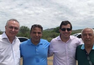 Genival Matias visita obras da Transposição ao lado do Governador e reúne prefeitos da região