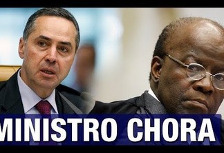 VEJA VÍDEO: Ministro do STF chora ao pedir desculpas a Joaquim Barbosa