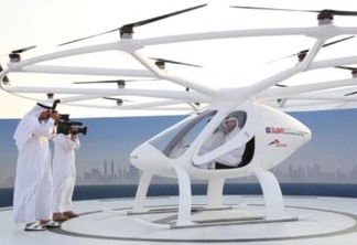 VEJA VÍDEO: Dubai testa serviço de táxi com drones