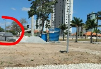 Prefeitura de Campina faz obras sem placas informativas, para encobrir empresa prestadora do primo do prefeito