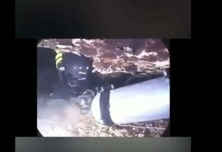Veja dificuldade dos mergulhadores para resgatar crianças presas em caverna