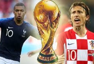 França e Croácia disputam decisão da Copa do Mundo 2018