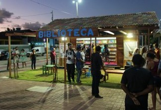 Biblioteca Comunitária da Praça do Mar em Jacumã é sucesso de público