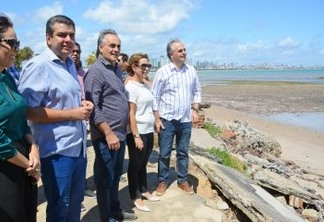Cartaxo avalia nova etapa de obras na Barreira do Cabo Branco