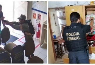 OPERAÇÃO QUEIMA ROUPA: Polícia Federal realiza ação contra quadrilha que assaltou Correios de Junco do Seridó