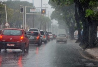 Mais de 100 cidades paraibanas estão sob alerta de chuvas na Paraíba