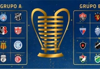 Com Botafogo e Treze, CBF realiza sorteio dos grupos da Copa do Nordeste 2021