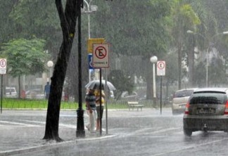 Inmet emite alerta de chuvas para João Pessoa e outras 21 cidades paraibanas até esta segunda-feira