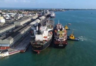 Porto de Cabedelo tem aumento de 29,35% na movimentação de cargas no 1º bimestre de 2021