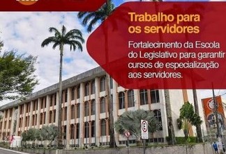 Bosco Carneiro solicita recursos para investimentos na Escola do Legislativo