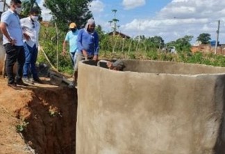 Atendendo pedido do deputado, Bosco Carneiro, governo do estado inicia obras de construção de 94 cisternas em Alagoa Grande