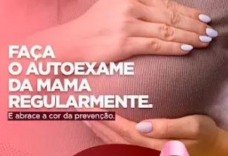 Bosco Carneiro conscientiza população sobre o autoexame de mama regularmente