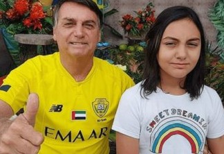 “Se eu não estou seguro, imagina a minha filha”, diz Bolsonaro