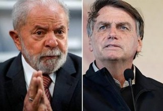 PESQUISA BTG/FSB: Lula lidera com 44% e Bolsonaro tem 31% das intenções de voto