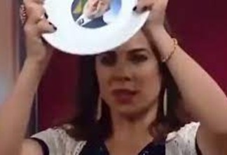 IRÔNICO: Lula resgata cena em que Adriana Ferrari tenta quebrar prato com sua foto; VEJA VÍDEO