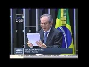 Assista: Raimundo Lira garante empenho em primeiro discurso como senador da Paraíba