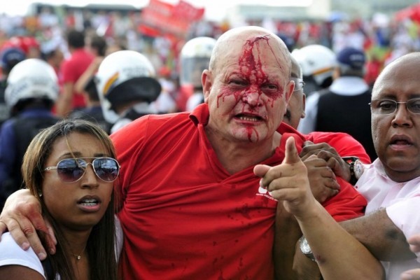 protesto brasilia terceirização