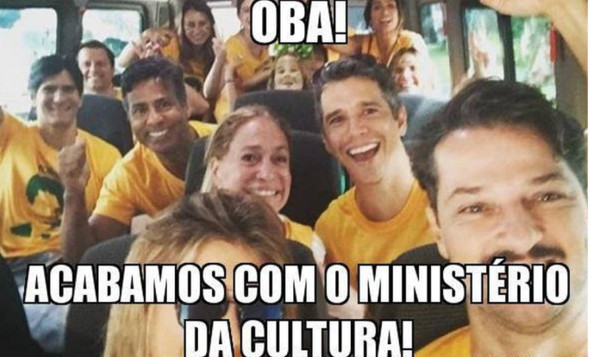 artistas contra Dilma