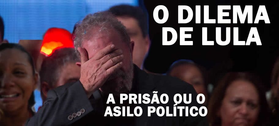 Lula pode buscar o asilo político, agora que do STF inquéritos foram enviados para Moro