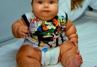Maior bebê do Brasil tem 9 meses e quase 8kg
