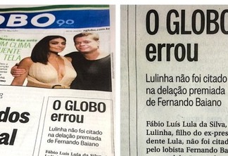 O GLOBO ERROU: Como interpretar a inédita correção do Globo na 1.a página - Por Paulo Nogueira
