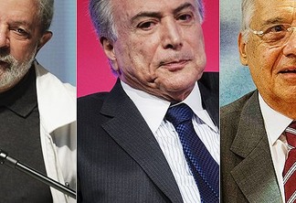 Temer, Lula e FHC articulam pacto por sobrevivência política em 2018