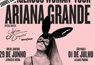 Ariana Grande retoma turnê após ataque e confirma shows no Brasil