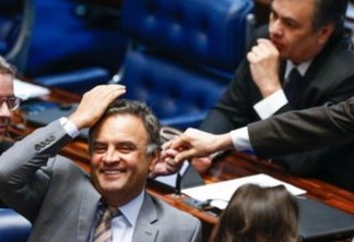 Senado devolve mandato de Aécio Neves: placar 44×26, os três senadores da Paraíba votaram NÃO