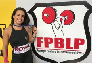 Atleta vence Campeonato Paraibano e garante vaga no Campeonato Brasileiro de Levantamento de Pesos