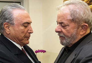 This handout picture released by the Brazilian Presidency on February 3, 2017 shows Brazil's President Michel Temer (L) giving his condolences to former president Luis Inacio Lula da Silva after the death of Lula's wife Marisa Leticia at the Sirio-Libanes Hospital in Sao Paulo.  The wife of Brazil's embattled former president Luiz Inacio Lula da Silva died on February 2, a week after she was hospitalized with a brain hemorrhage, doctors in Sao Paulo said. / AFP PHOTO / BRAZILIAN PRESIDENCY / Beto Barata / RESTRICTED TO EDITORIAL USE - MANDATORY CREDIT "AFP PHOTO /BETO BARATA/BRAZILIAN PRESIDENCY " - NO MARKETING - NO ADVERTISING CAMPAIGNS - DISTRIBUTED AS A SERVICE TO CLIENTS   ORG XMIT: NAL003