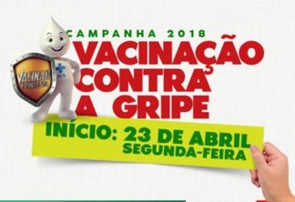 CAMPANHA DE VACINAÇÃO: Santa Rita deve imunizar 30 mil pessoas contra a gripe