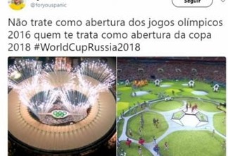 Cerimônia de Abertura da Copa rende memes nas redes sociais