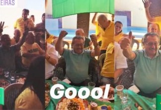 EM CLIMA DE COPA: Zé Maranhão comemora com muita animação a vitória do Brasil- VEJA VÍDEO