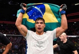 Visto como próxima estrela do Brasil pelo presidente do UFC, Paulo Borrachinha quer enfrentar Chris Weidman