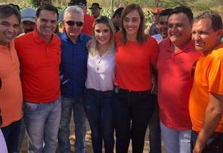 Ana Cláudia recebe apoio do deputado Genival Matias e do prefeito Bevilaqua em Juazeirinho