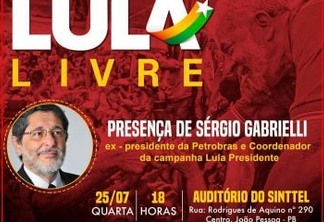 Coordenador geral da campanha de Lula visita a PB e faz reunião com o PT